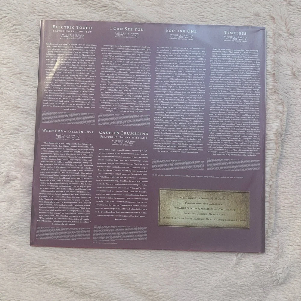 taylor swift speak now record